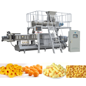 Điều kiện Mới Ngô căng phồng máy đùn làm cho sản xuất thực phẩm căng phồng Ngô đồ ăn nhẹ - Product Image 3