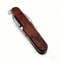 Couteau de poche portable en acier inoxydable, petit couteau multifonctionnel pour l'extérieur, couteau de bricolage avec support OEM personnalisé