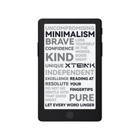 Xteink X4 Pro Pocket E-Book Reader Magnetik 4.3 Inch Mini Ereader E-Ink Reader dengan Lampu Depan
