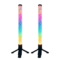 Barre lumineuse LED à effet cristal diamant RGBIC, lumière d'ambiance pour colonne, synchronisation musicale via application, lumière de jeu pour PC et rétroéclairage TV