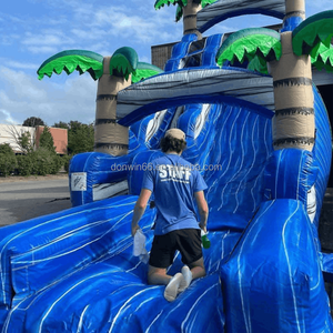 <strong>Large</strong> <strong>Inflatable</strong> <strong>Slide</strong> Production <strong>Supplier</strong> Waterproof and Sun-proof Material Theme Park Mall Activity Commercial - Product Image 3