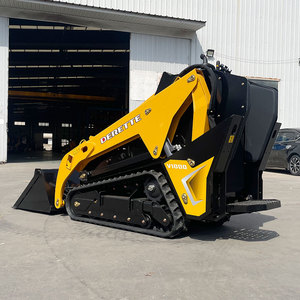 Derette V1000 Mini Crawler theo dõi Skid chỉ đạo Bộ nạp Trung Quốc Mini Skid chỉ đạo Bộ nạp nhà sản xuất - Product Image 3