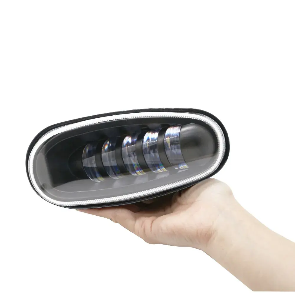Luz antiniebla LED especial DRL montaje de lámpara de conducción para Daewoo Chevrolet Lanos Sens luces de circulación diurna 12V versión rusa frontal