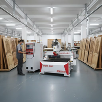 Router CNC de Alta Velocidad ATC de Alta Calidad con Motor de 9KW para Corte y Grabado de Madera/Acrílicos (2 Años de Garantía)