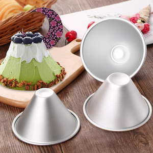 Vente en gros de moules à pudding en forme de montagne individuels/en aluminium pour desserts - Product Image 6