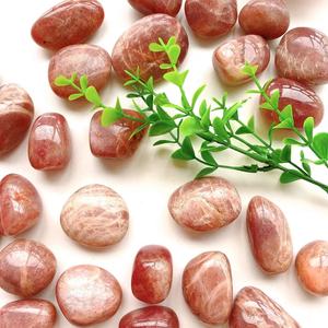 Vente chaude Pierres roulées de sunstone dorée naturelle de haute qualité pour la guérison par les cristaux et l'équilibrage énergétique - Product Image 5