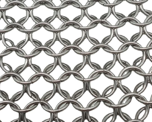 Maille de fil métallique soudée en acier inoxydable de 10 mm de diamètre, écran décoratif et protecteur pour usage architectural et industriel - Product Image 5