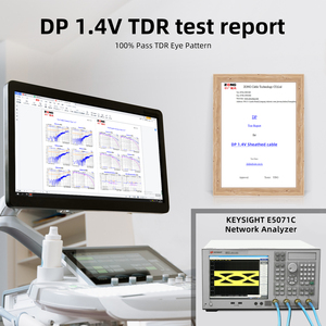 New DP 1.4 cáp 8K với ABS Shell Hỗ trợ 8K 60Hz 4K 144Hz 32.4Gbps cho video âm thanh & chơi game dp cổng cáp - Product Image 6
