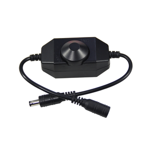 Tùy chỉnh <span class=keywords><strong>LED</strong></span> Strip <span class=keywords><strong>Lights</strong></span> <span class=keywords><strong>Dimmer</strong></span> chuyển đổi DC12V-24V ROTARY Inline Cáp màu đen nam nữ dây điện cho người tiêu dùng thiết bị điện tử - Product Image 3