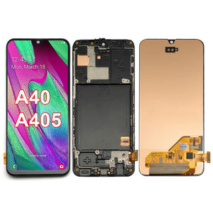 Pantalla Táctil OLED In-cell de 5.9 Pulgadas para <span class=keywords><strong>Samsung</strong></span> A40, Pantalla Negra con 3 Años de Garantía para Teléfono Móvil - Product Image 1