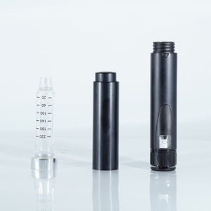 Custom Black Metal V2 60U Insulin Injection Pen with 3ml Cartridge Long-Term Accurate Delivery Durable <b>Glass</b> <b>Packaging</b> Reusable - Product Image 5