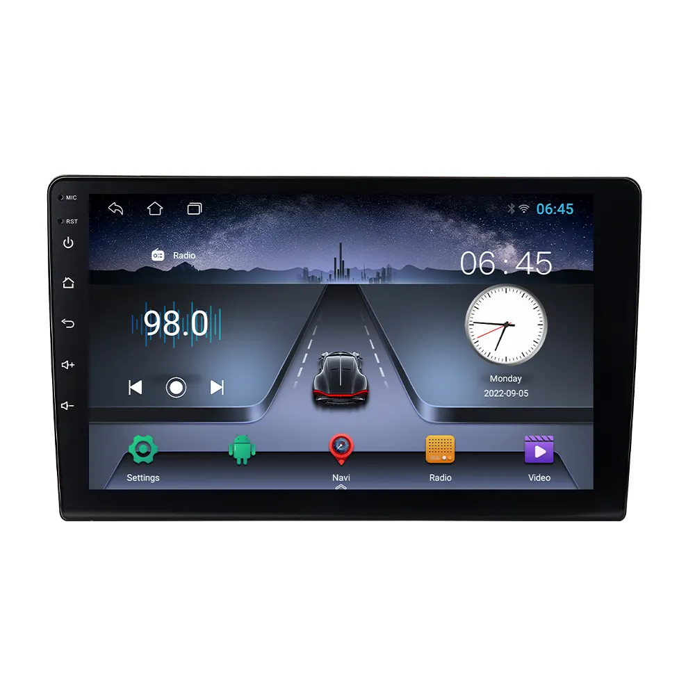 TS7 Universal Android Car Radio Player 9 inch IPS Screen Car Stereo Navigation Multimedia system with Bluetooth WiFi