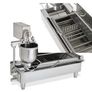 Machine professionnelle électrique commerciale à une seule rangée pour la fabrication de beignets, machine à frire les beignets à l'huile - Product Image 5