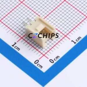 ZX-HY2.0-2PZZ-GW Wire-to-Board Pin Header Through hole Component (THT),P=2mm Connector 1x2P 2mm Through Hole HY - Product Image 1