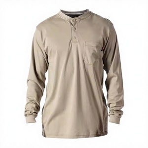 Wholesale Custom Brand Unisex Workwear T-<b>Shirt</b> Overalls Breathable Long Sleeve Anti-Static Cotton Needle Detection Screen - Product Image 3