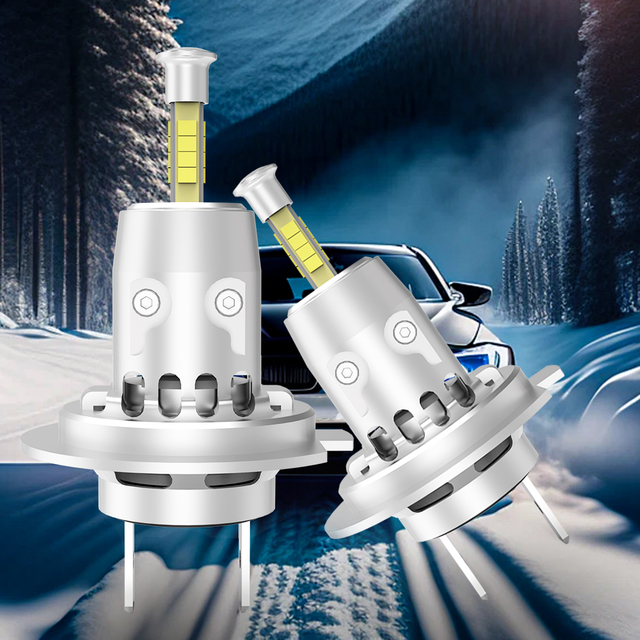 Auto Lighting System 360 Degree 9005 9006 H11 H13 Mini Size Plug and Play H7 H4 Led Headlight Bulbs for Car