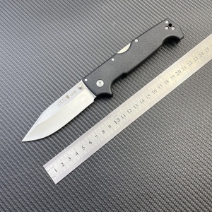 Coltello Tascabile da Esterno con Manico in ABS e Lama in Acciaio 8cr14mov, Coltello Pieghevole Portatile Leggero per Campeggio e Sopravvivenza - Product Image 3