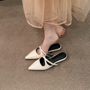 Zapatos de Vestir de Verano para Mujer, Diseño de Tiras Cruzadas, Tacón Súper Alto, Parte Superior de Malla, Suela de Goma, para Oficina y Fiestas - Product Image 4
