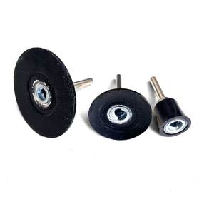 Pegangan cakram 2 inci 3 inci dan 1 inci, penggantian cepat dengan pisau 1/4 "untuk Aksesori Die Grinder, bantalan cakram poles Roll - Product Image 2