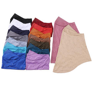 ผ้าโพกหัวสำหรับเด็กหญิงชาวอินโดนีเซียมาเลย์ฮิญาบสวมคางได้ง่ายเสื้อเจอร์ซีย์สี่ฤดู - Product Image 2