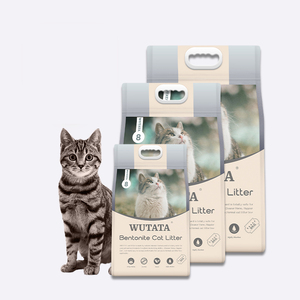 Lettiera per Gatti RTS Smart Bentonite 8kg Ecologica a Bassa Polvere Altamente Assorbente Sicura Lettiera Agglomerante Minerale per Animali Domestici - Product Image 1