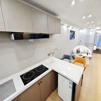 Casa Contenedor de Acero Tipo Cabaña Apple, Cápsula de Lujo Impermeable, Espacio de Vivienda Prefabricado para Tiendas y Resorts