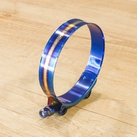 Kit de colliers de serrage réglables en acier inoxydable Neo Chrome Rainbow & Gold de 1,75 po à 3,75 po (53 mm à 105 mm)