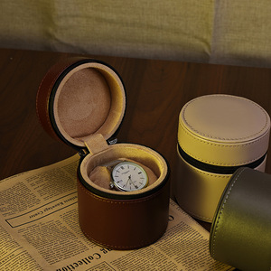 Wholesale Home <b>Storage</b> <b>Box</b> Leather Microfiber Material Boutique Anti-drop <b>Watch</b> Packaging Single Gift - Product Image 1