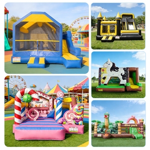 Jump House <b>Inflatable</b> <b>Bouncer</b> with Slide <b>Inflatable</b> Party <b>Bouncers</b> Indoor <b>Inflatable</b> Jumping Castle for Kids - Product Image 6