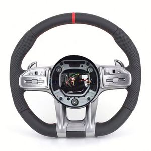 Volant en cuir pour Mercedes Ben AMG ML W164 W166 W211 W212 C117 W177 W222 W223 W218 C118 W251 W176 W204 W205 <span class=keywords><strong>C63s</strong></span> - Product Image 3