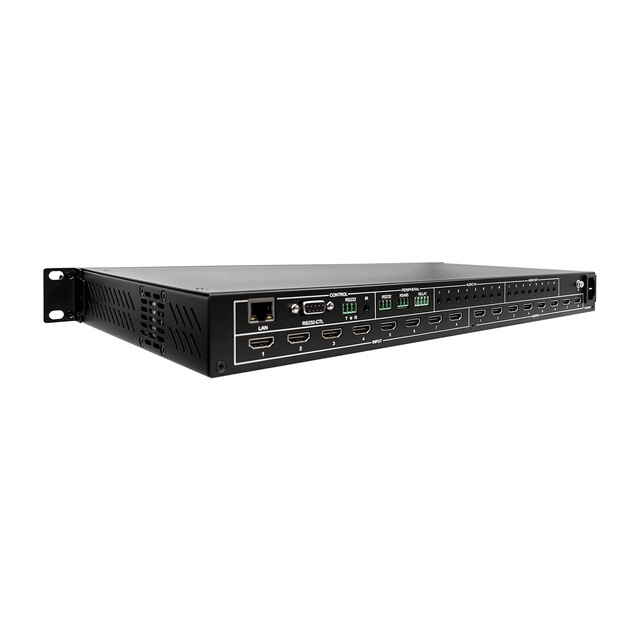 4K30Hz Seamless Matrix Video Switcher for HDM I Matrix 8x8 8-In-8-Out with Splicing Mode Audio Output