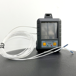مقياس حرارة ورطوبة OEM مع شاشة LED واتصال USB بدقة 0.01 درجة مئوية لمراقبة درجة الحرارة والرطوبة في المختبرات والمستودعات - Product Image 6