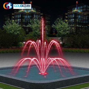 Low Cost Custom Portable 2*2M Three Layer Flower Shape Spray Static Water for Home, Garden, Pool, Pond - Product Image 4