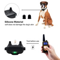 Collar de Adiestramiento Eléctrico para Perros, Collar Antiladridos Impermeable para Mascotas con Control Remoto Recargable, Dispositivo Antiladridos para Perros de Todos los Tamaños