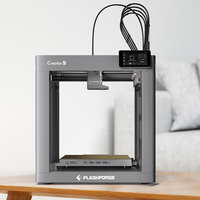 Nuova Stampante 3D Automatica Flashforge Creator 5 con 4 Ugelli, Volume di Stampa 256x256x256mm, Supporto PLA e Stampa a 4 Colori (Modello 2026)