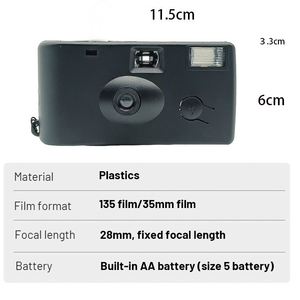 Nouvelle tendance populaire : Appareil photo jetable personnalisé 35 mm avec flash et logo pour mariage - Product Image 2