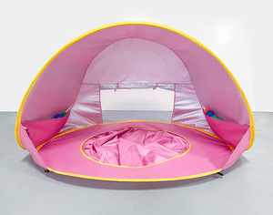 <span class=keywords><strong>Tente</strong></span> de plage de haute qualité, portable, abri solaire d'été, <span class=keywords><strong>tente</strong></span> <span class=keywords><strong>tipi</strong></span>, protection UV pour enfants - Product Image 2
