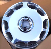 Vente chaude personnalisé forgé poli roues 1 pièce fleur roues pour voiture de tourisme 17- 24 "bouchon flottant