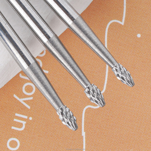 Bán buôn 3xc ngọn lửa bit Nail Polish công cụ Chất lượng cao Nga làm móng chân móng chân tungsten carbide gốm lớp biểu bì <span class=keywords><strong>Cutter</strong></span> Nail bit - Product Image 6