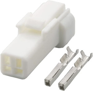 2 دبوس موصل إشارة بدوره أو سلك تسخير ضفيرة لدوكاتي KTM ياماها الخ - Product Image 3