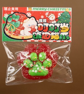 Customized Christmas <b>Cat</b> Paw <b>Squishy</b> Toy Handmade Decompression Sticky Squeeze Toy Novelty Stress Relief Toy for Kids - Product Image 2