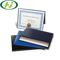 Porte-diplôme A4 en cuir, porte-certificats, dossier de diplôme