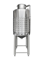 Réservoir de fermentation de jus de champagne 1000l fermentatore del vino équipement de fermentation de vin