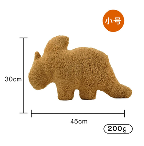 Vente directe d'usine, jouets en peluche doux en forme de dinosaure, animaux en peluche kawaii, coussins en coton PP pour filles et enfants - Product Image 5