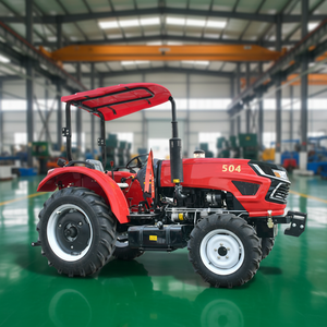 Tracteur agricole à quatre roues motrices 4x4 compact pour petite ferme et jardin - Product Image 1