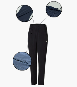 Pantalones deportivos ligeros de verano, pantalones de chándal elásticos y frescos con bolsillos con cremallera para hombres y mujeres - Product Image 2