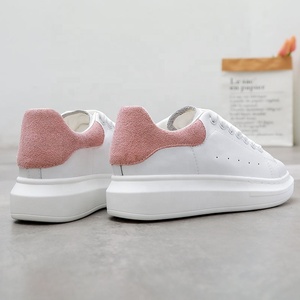 Scarpe Casual di Lusso Personalizzate all'Ingrosso, <span class=keywords><strong>Sneakers</strong></span> Classiche da Corsa per Uomo <span class=keywords><strong>e</strong></span> <span class=keywords><strong>Donna</strong></span>, Scarpe da Skate <span class=keywords><strong>Bianche</strong></span> con Lacci - Product Image 5