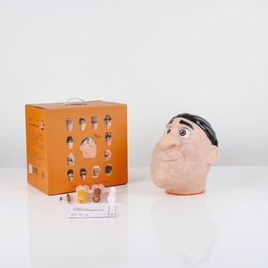 Jouet de décompression anti-stress en silicone, simulation de boutons à presser, grande tête, pour le nez de pommelle, soulage l'anxiété - Product Image 1