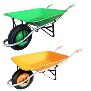 Carretilla de Construcción para Minería de 200 kg para el Mercado Boliviano, Verde, Azul, Naranja, Rojo, Galvanizada - Product Image 1