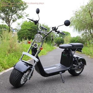 EEC-Monopatín eléctrico para adultos, patinete eléctrico de 60V 2000W, neumático ancho, batería de litio, impermeable, IP65, motor sin escobillas, máx. 200Kg para Harley - Product Image 1